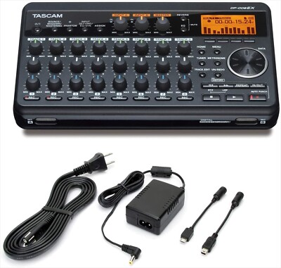 Tascam DP-008EX 8-track Multi Track Recorder Digital Pocket Studio