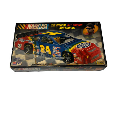 NEW NASCAR Jeff Gordon 24 Mega Bloks 9955 Race Car HTF 485 Pieces