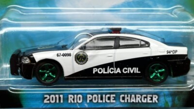 Fast and Furious 2011 Rio Police Charger Series 4 Greenlight chase