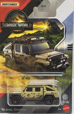 2025 MATCHBOX JURASSIC WORLD REBIRTH '19 JEEP GLADIATOR | eBay