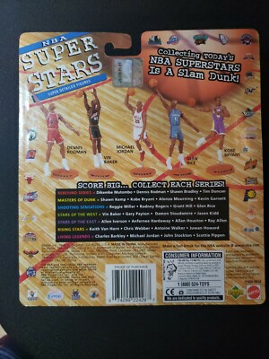 1998-99 Mattel NBA Court Collection Super Stars Michael Jordan