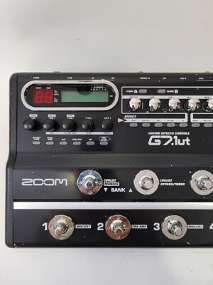 ZOOM G7.1ut Guitar Effects Console Processor With Adapter | eBay
