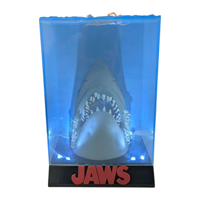 Jaws - Light Up 50th Anniversary 3D Movie Poster Diorama - presale