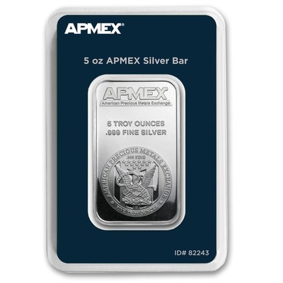 5 oz Silver Bar - APMEX (TEP Packaging) | eBay