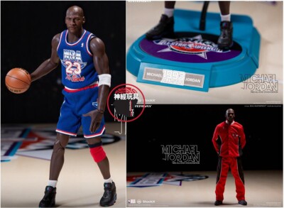 ENTERBAY NBA 1/6 MICHAEL JORDAN ALL STAR 1993 LIMITED EDITION RM