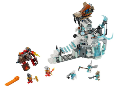 LEGO LEGENDS OF CHIMA: Sir Fangar's Ice Fortress (70147) for sale