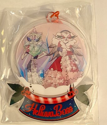 Helluva Boss Acrylic Christmas Charm: Andrealphus & Stella 