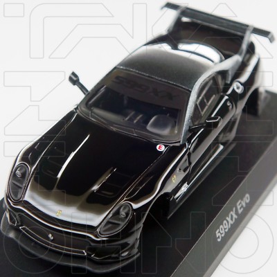 FERRARI 599 XX EVO 2011 MINICAR COLLECTION 12 KYOSHO 1:64 BLACK