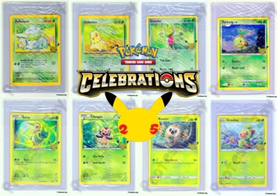Pokemon 151 TCG SWSH CELEBRATIONS 25TH ANNIVERSARY ( 3X ) PACK