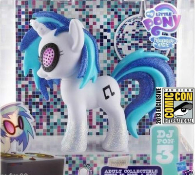 Hasbro My Little Pony DJ Pon-3 San Diego Comic Con 2013 Action