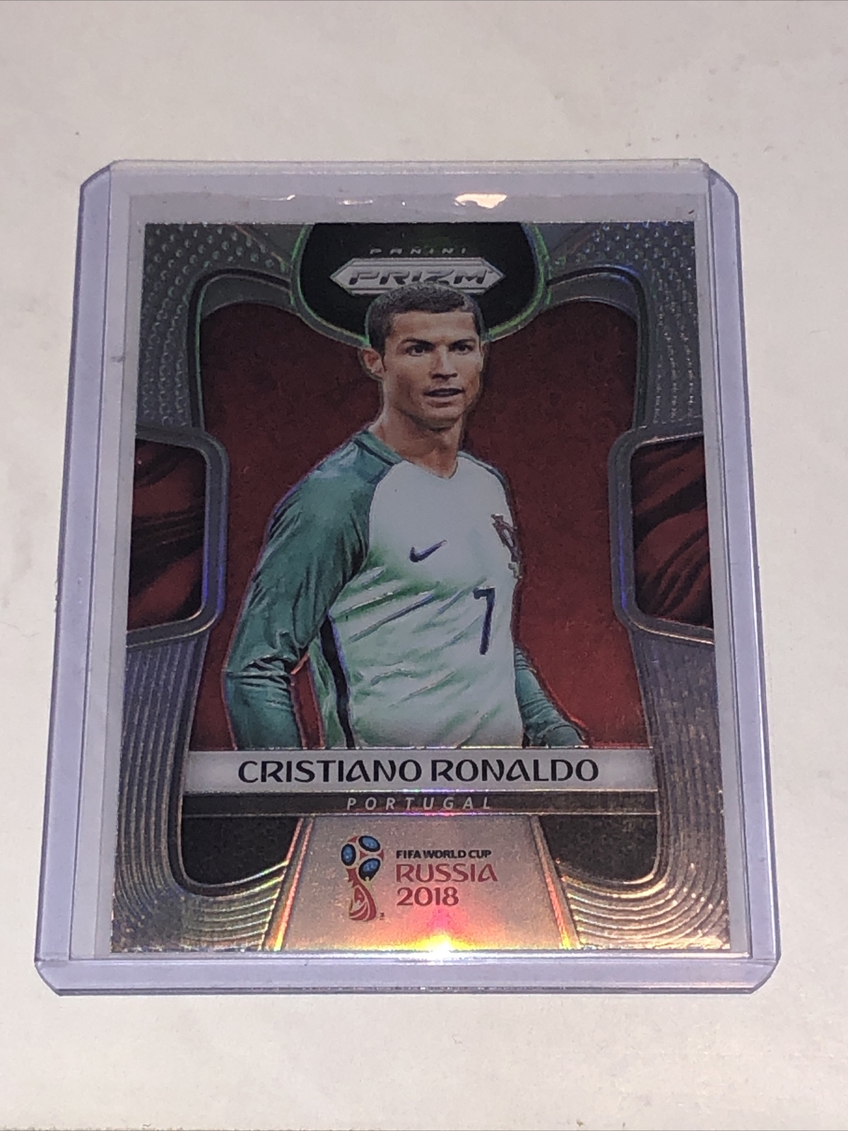 Cristiano Ronaldo 2018 Prizm World Cup #154 Silver Price Guide