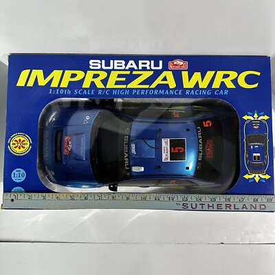 Subaru Impreza WRC 1:10 Scale R/C Car Wild Lander #30801 SEALED