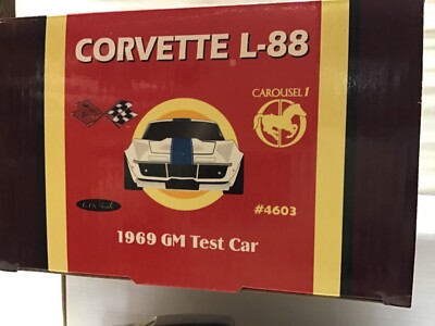 CORVETTE TEST CAR 1969 L-88 427 CAROUSEL 1 CHEVROLET 1/18 DIECAST