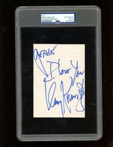 Lenny Kravitz Signed | eBay