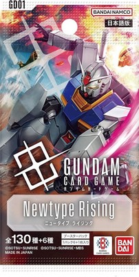 Gundam Card Game GD01 Booster Box Newtype Rising 24 Packs Japan