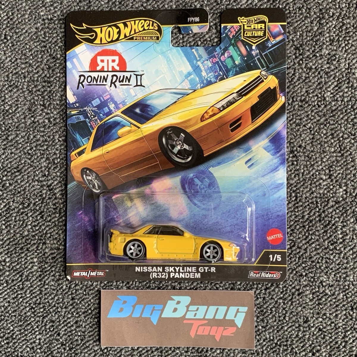 Hot Wheels Premium Nissan Skyline GT-R R32 Pandem Ronin Run II