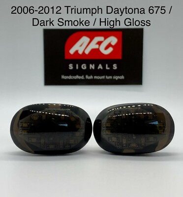 Triumph Daytona 675 / 660 / 765 turn signals flush mount