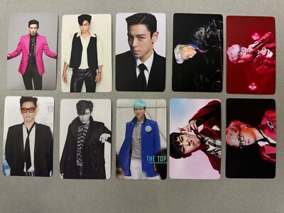 Kpop BIGBANG T.O.P. Choi Seung Hyun 10 cards RARE 43 | eBay