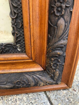 Stunning vintage oak picture art frame 30” x 26” - 20” x 16” art