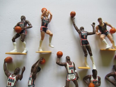 VINTAGE 1992 KENNER STARTING LINEUP NBA DREAM TEAM 10 FIGURE SET