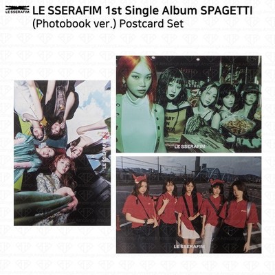 LE SSERAFIM 1st Single Album SPAGHETTI Official Photocard SAKURA