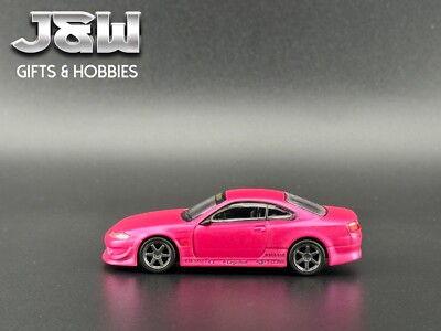 Tarmac Works Nissan Silvia S15 Pink Metallic VERTEX 1/64 | eBay