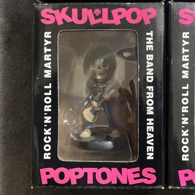 Ramones Figure Skullpop Poptones Vintage Set of 4 Full complete