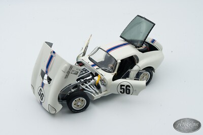 1/18 Exoto Shelby Cobra Daytona Coupe White #56 🤝ALSO OPEN FOR