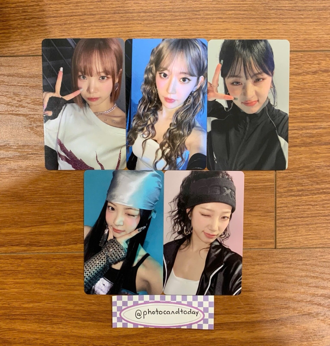 LE SSERAFIM YETIMALL CRAZY LUCKY DRAW PHOTOCARD OFFICIAL STUDIO