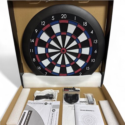 GRAN BOARD 3s LED Bluetooth Dartboard(Blue) | eBay