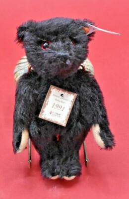 Steiff Limited Edition Baby Bear Set 1989-93 Wooden Box with