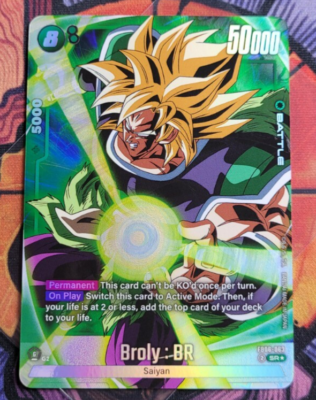 PSA10 極美品BROLY：BR SCR☆（Super Alt Art） Broly : BR [Alternate