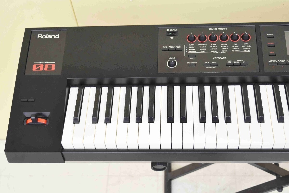ROLAND FA 08 88 key keyboard synthesizer | eBay