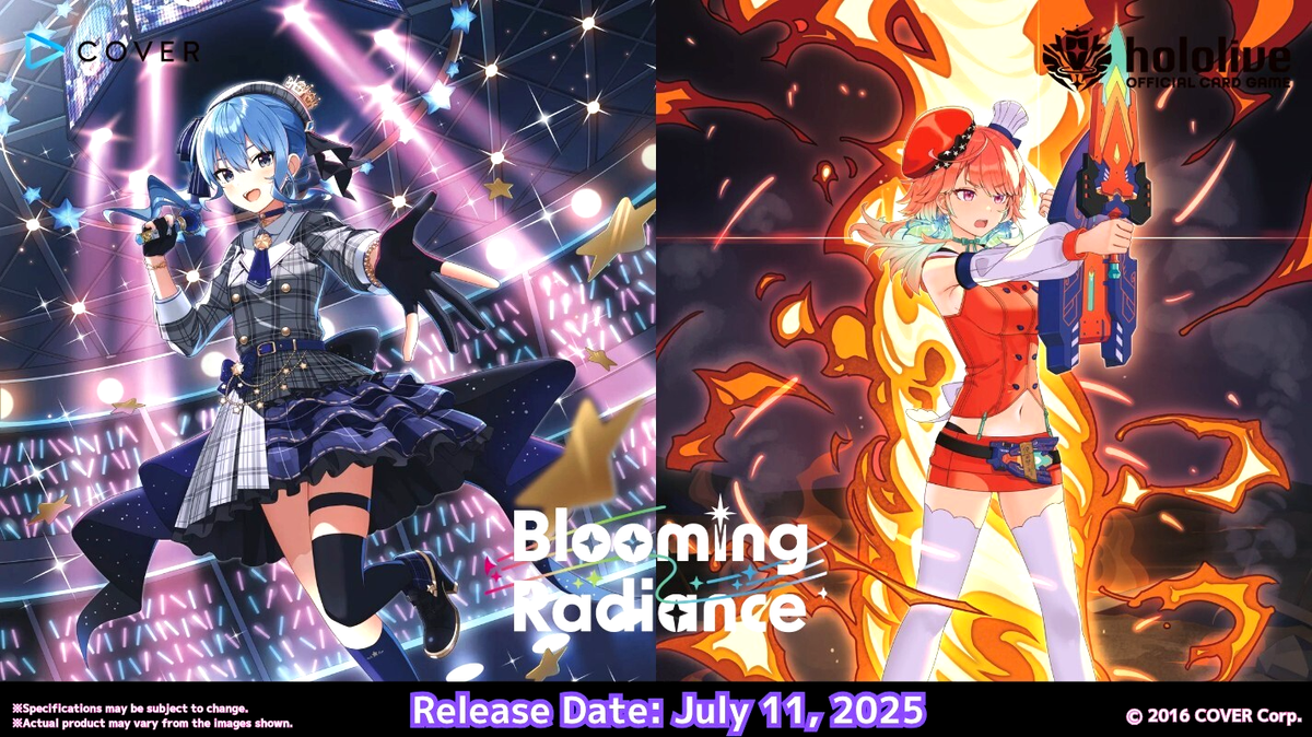 Hololive OCG English Set 01 Blooming Radiance Booster Box Sealed