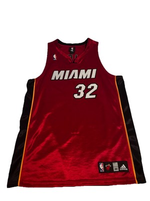 Shaquille O'Neal Miami Heat Authentic NBA Jersey 44 L Adidas Sewn