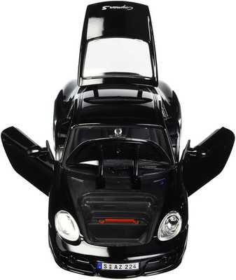 Maisto Porsche Cayman S Black 1/18 Scale Diecast Model Sports Car
