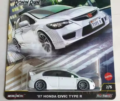 INHAND 2025 Hot Wheels Premium Ronin Run ll ' 07 HONDA CIVIC TYPE