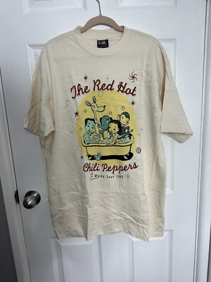 VTG New! 1995 Red Hot Chili Peppers One Hot Minute World Tour T