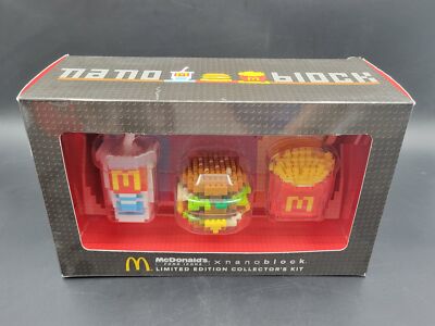 Mcdonald's nanoblock Limited Edition Collector Kit | eBay