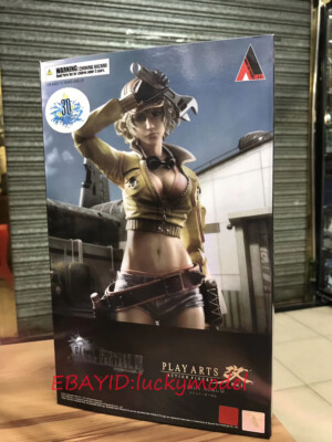 Play Arts FF15 Auto Repairing Cindy Aurum Action Figure In Stock
