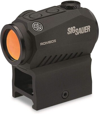 Sig Sauer ROMEO5 1x20mm 2 MOA Red Dot Sight with Mount (SOR52001