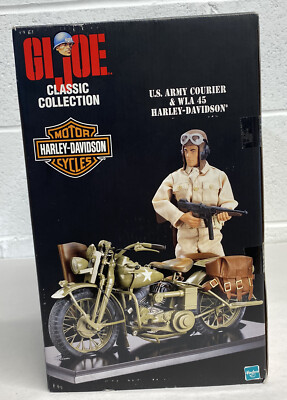 GI Joe U.S Army Courier and WLA 45 Harley Davidson / 1998 | eBay