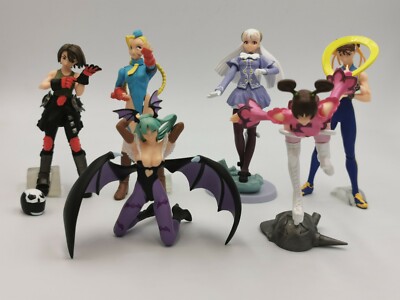 All Set x 6 Capcom Gals Collection Bandai Japan Toys Game Figure