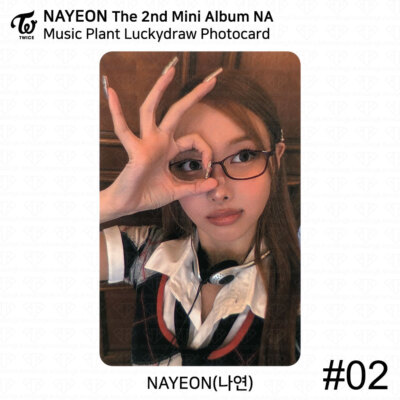 TWICE Nayeon The 2nd Mini Album NA Music Plant Lucky Draw