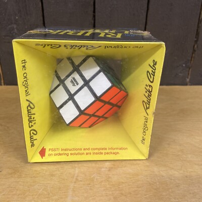 Vintage Rubik's Cube #2164-2 Ideal 1980 In Original Packaging HTF