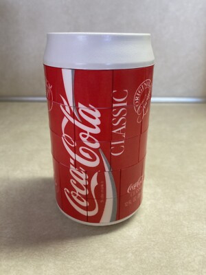 Vintage 90's Coke Classic Fun Turns Rubik's Style Coke Can Puzzle