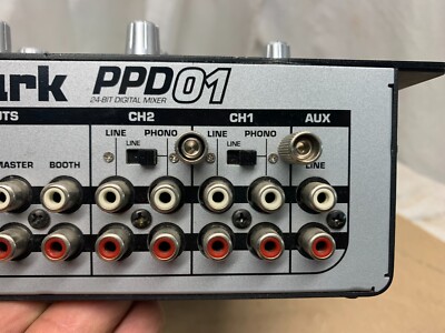 Numark PPD-01 24-Bit Digital DJ Mixer | eBay