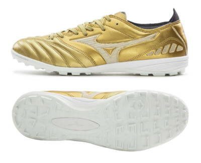 Mizuno Morelia Neo 3 Pro AS Soccer Shoes Gold (2384) Turf Football