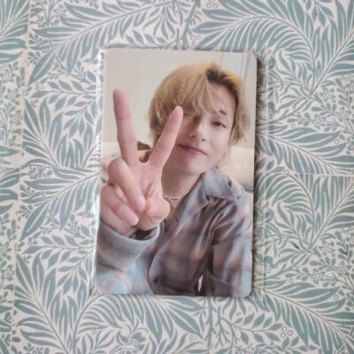 BTS V Layover Weverse Lucky draw PVC Limited POB Photocard