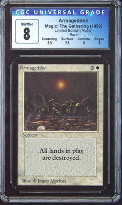 1993 MAGIC: THE GATHERING LIMITED EDITION RARE - ALPHA ARMAGEDDON